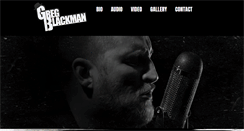 Desktop Screenshot of gregblackman.com